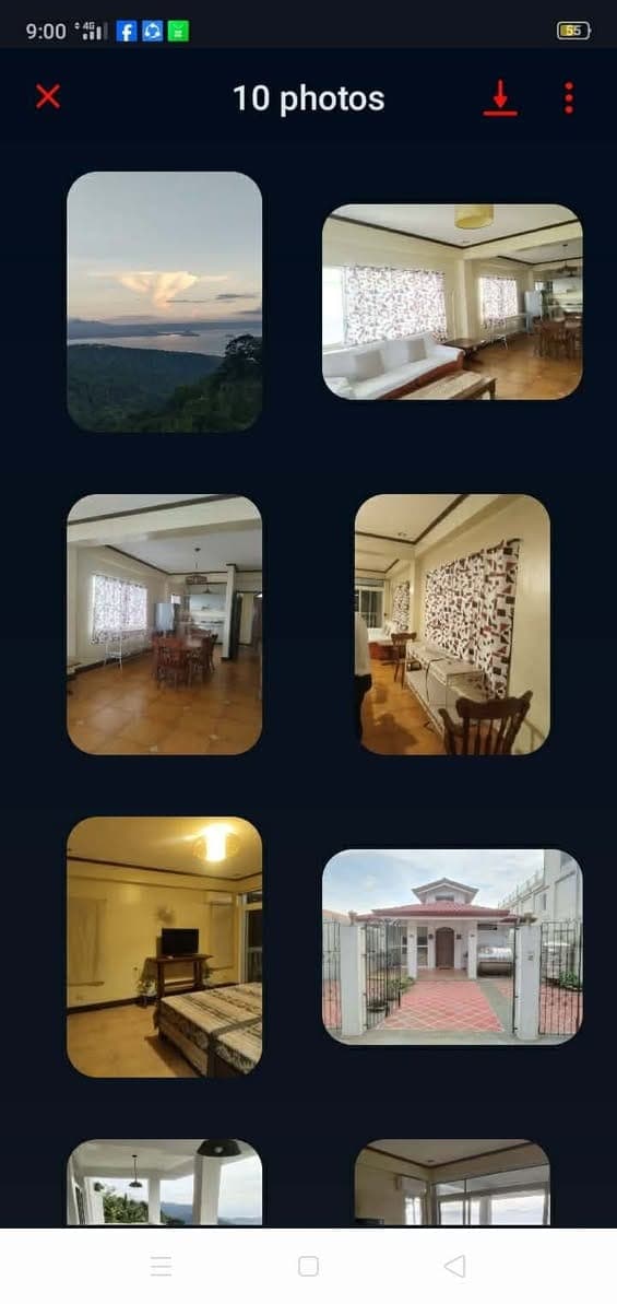 house for rent 7 bedroom unfurnished over looking taal view 55k monthly open for subleas near olevar... - photo 1