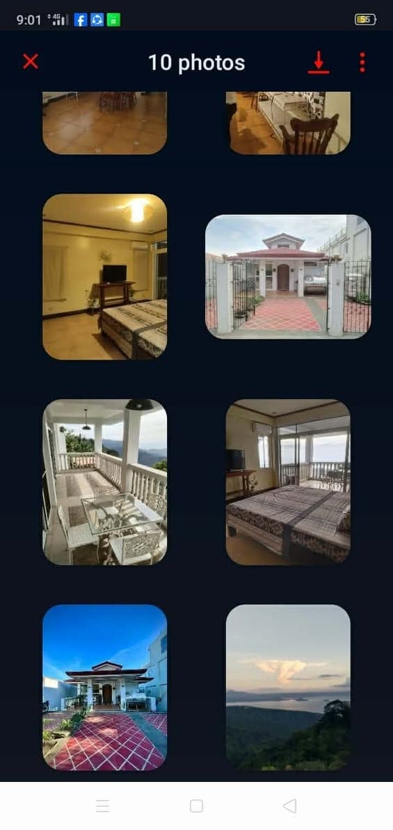 house for rent 7 bedroom unfurnished over looking taal view 55k monthly open for subleas near olevar... - photo 2