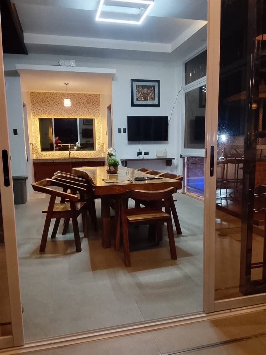 modern house for rent 3bedroom furnished my swimming pool 70k monthly tagaytay city pm nlng for more details - photo 4