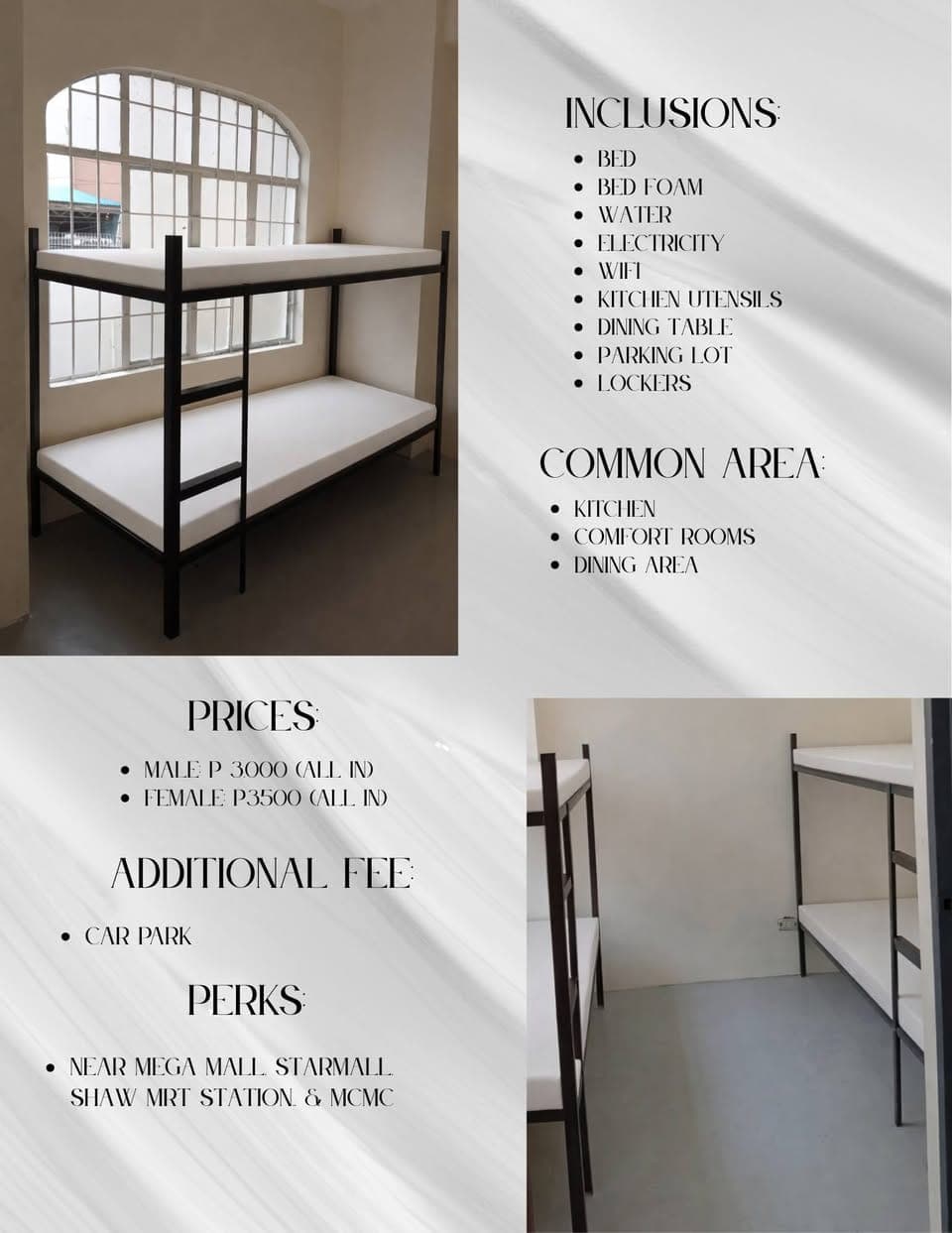 Bedspace for rent! - photo 2
