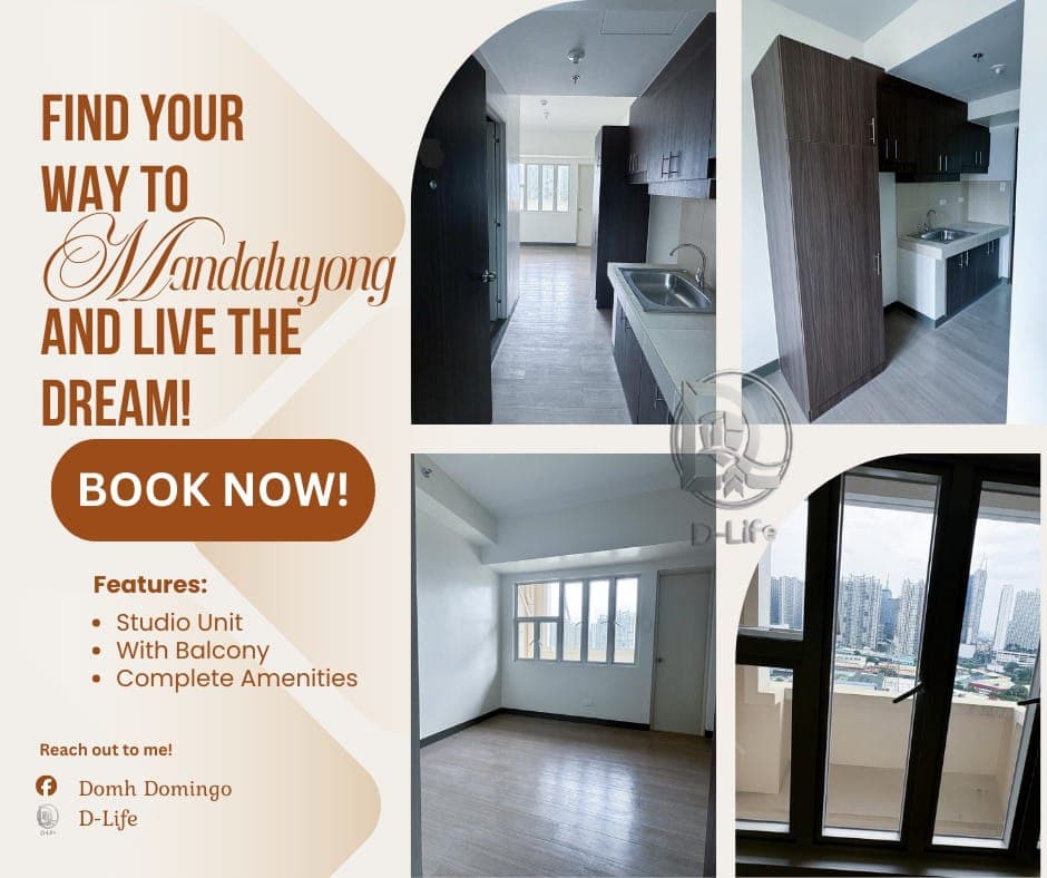 # **Studio Unit available in Mandaluyong Near BGC and Cybergate** - photo 1