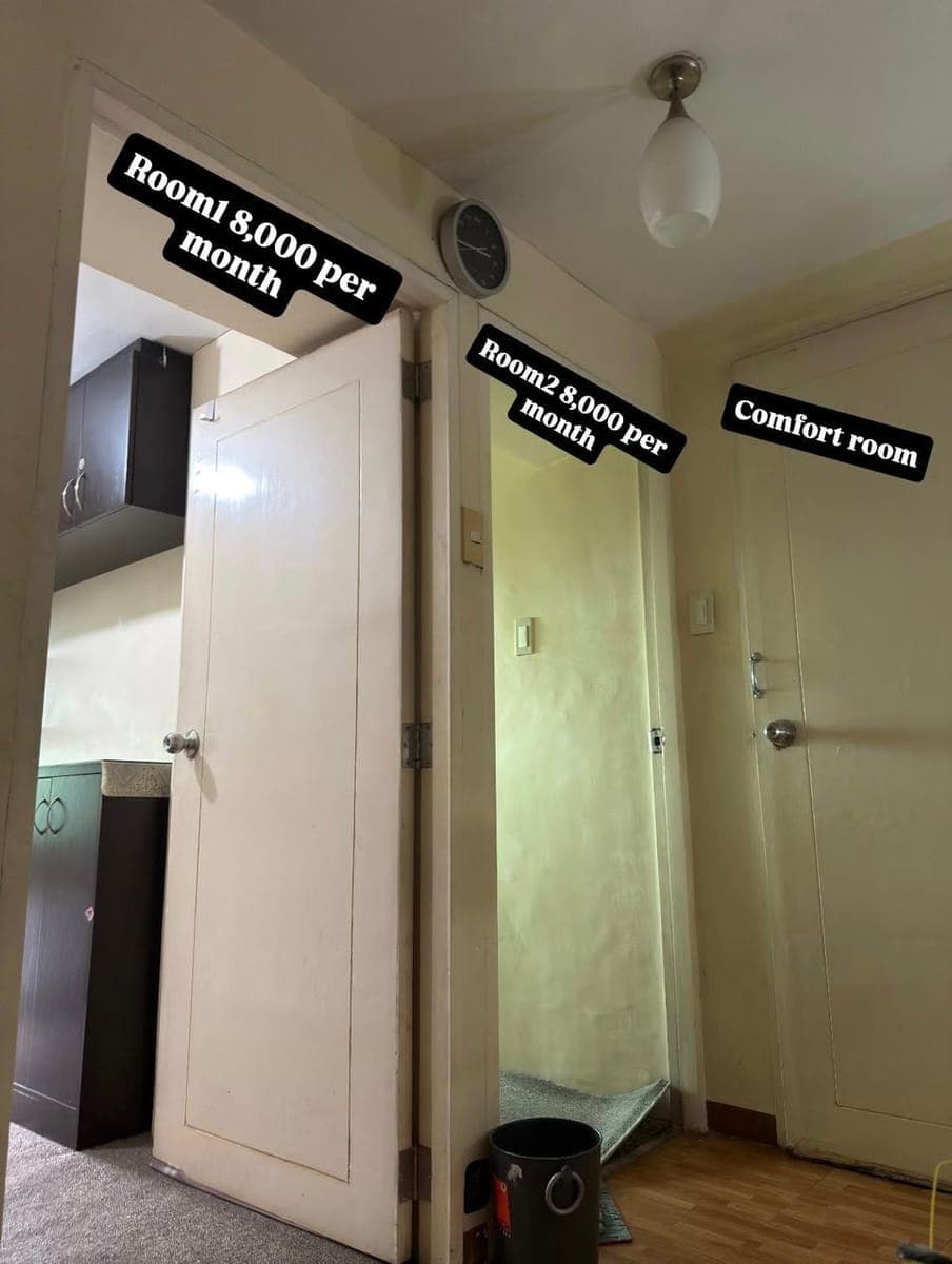 Solo room for rent( condo sharing) Fully furnished with aircon and built in cabinets - photo 3