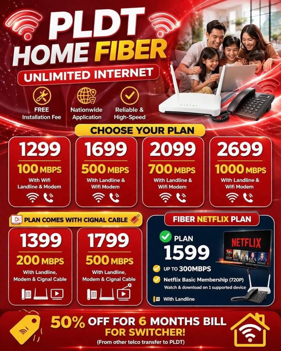 📠PLDT HOME FIBR📠 - photo 2