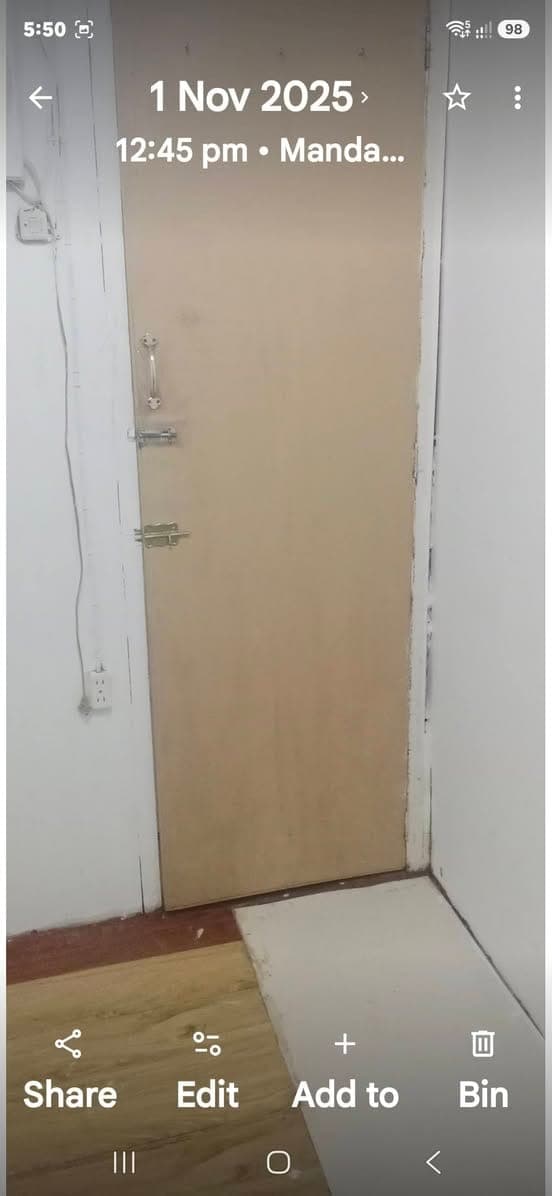 Bedspace for rent with own room strictly for one female only 3.5k monthly mandaluyong area 09084252690 - photo 2