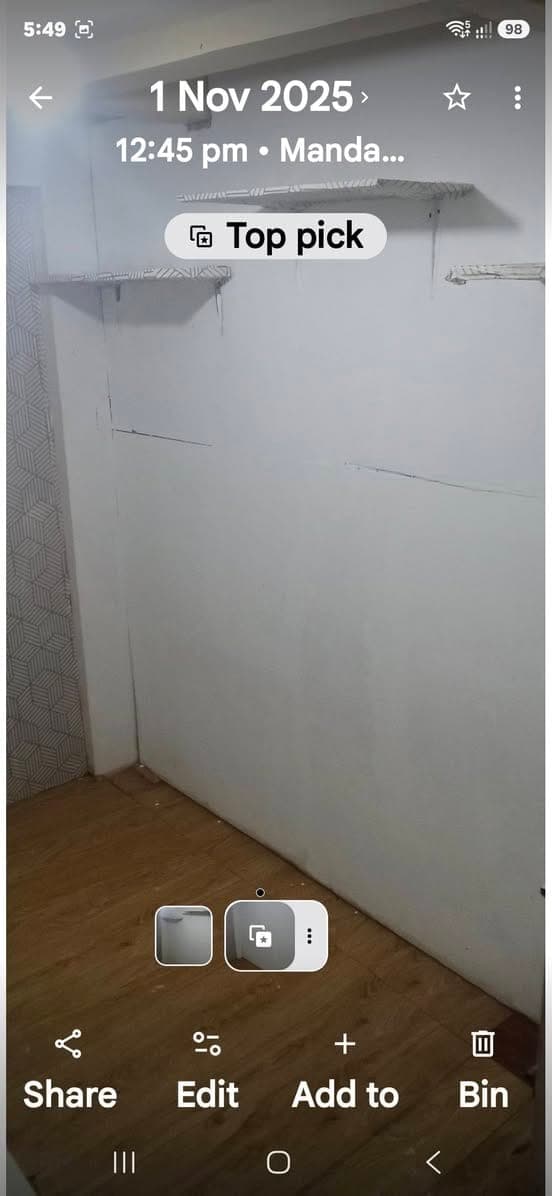 Bedspace for rent with own room strictly for one female only 3.5k monthly mandaluyong area 09084252690 - photo 5