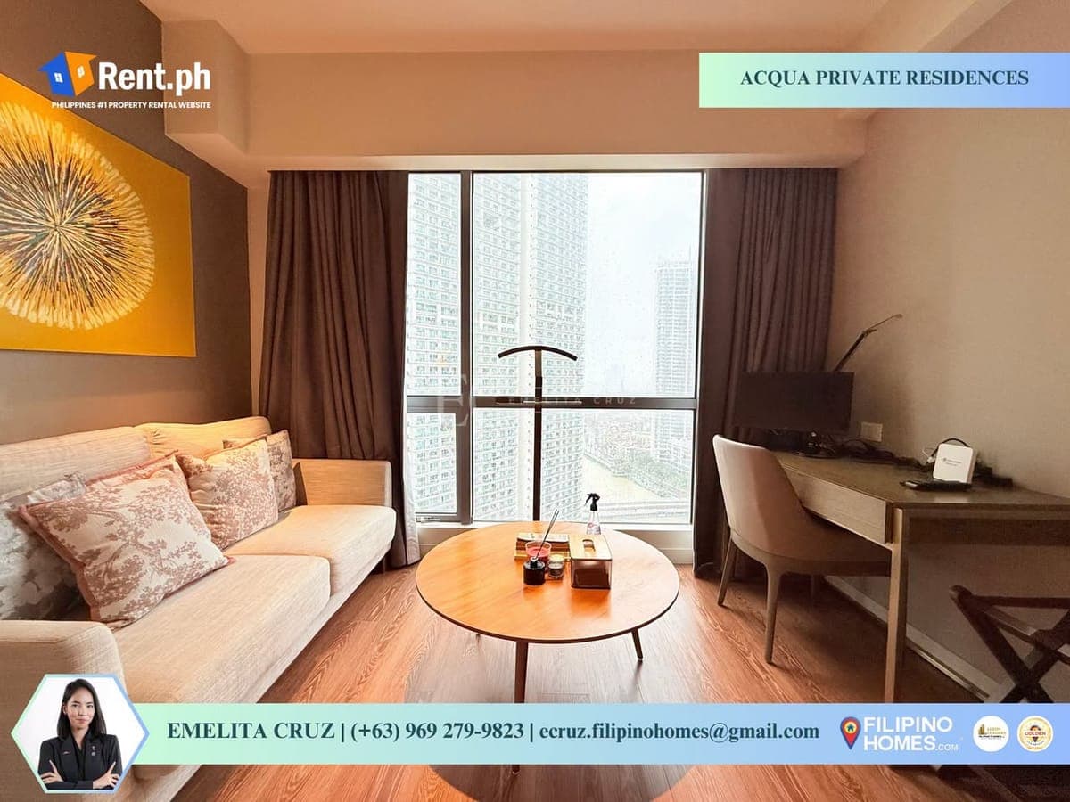 HOTEL VIBE STUDIO WITH ROCKWELL VIEW FOR LEASE AT NOVOTEL SUITES AT ACQUA PRIVATE RESIDENCES - photo 5