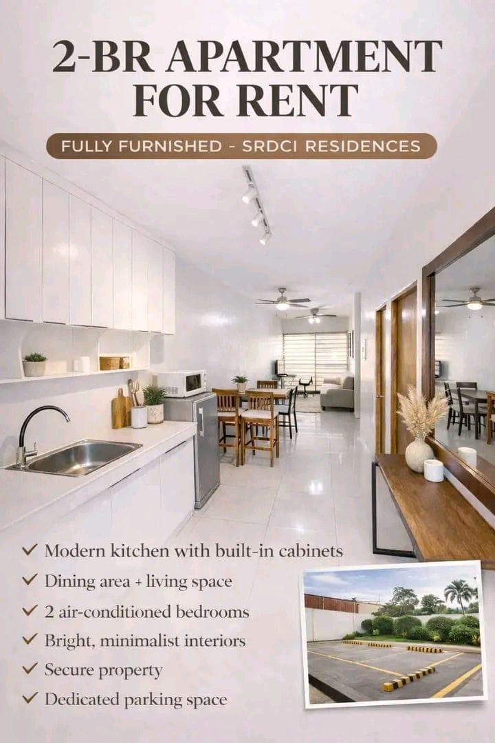 🏢 FOR RENT – 2BR Secure Apartment in City Heights - photo 1