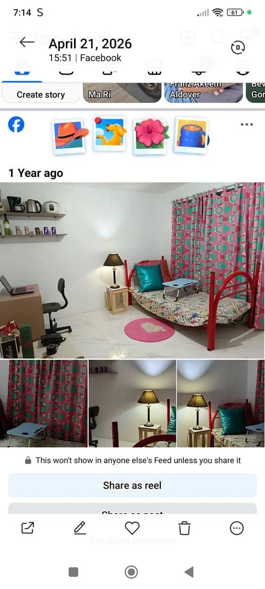 Read. Read. Read.  Studio Type Room for Rent. Clean, Safe and Quiet Place. Villamonte, Bacolod city.... - photo 1