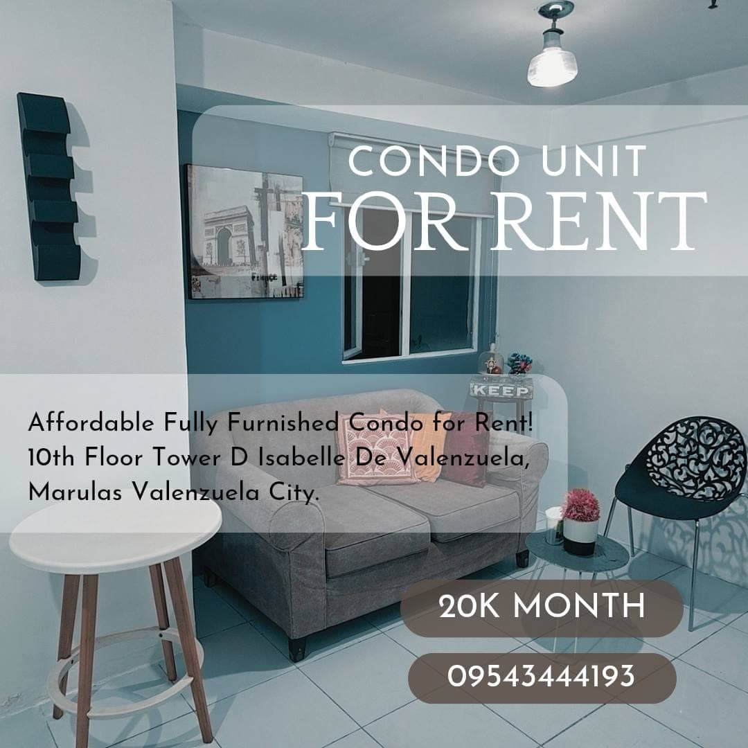 ✨ Fully Furnished 3-Bedroom Unit for Rent – Isabelle de Valenzuela (Tower D, 10th Floor)! ✨ - photo 1