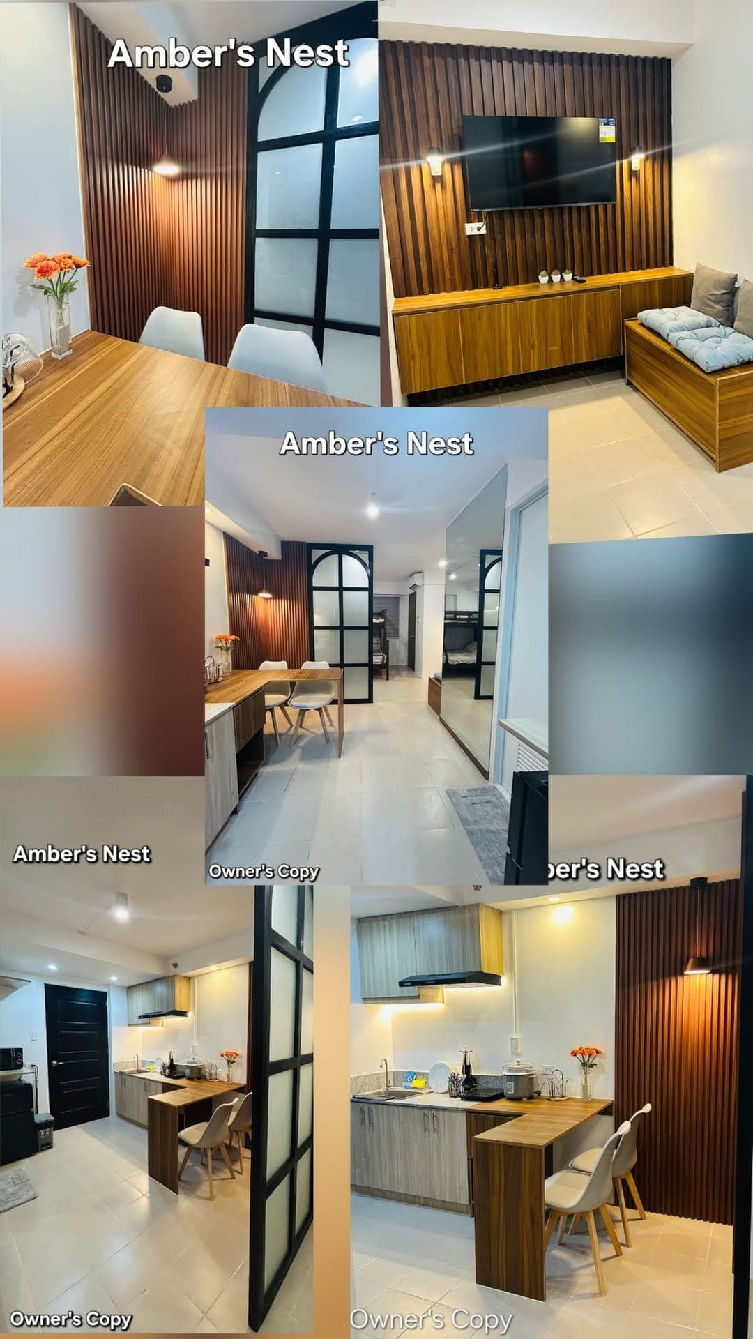 Studio type Condominium in Plumera Mactan for rent for 18k a month fully furnished.