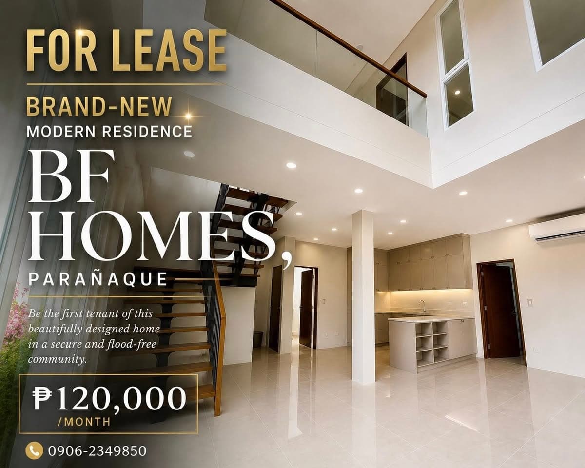 Be the First Tenant of This Brand-New Modern Home in BF Homes, Parañaque City - photo 1
