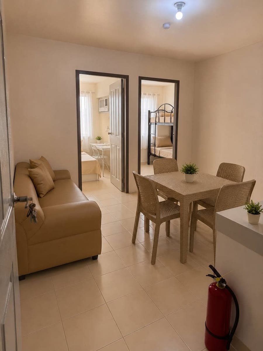 FOR RENT | Fully Furnished 2-Bedroom Condo Unit • BedSpace • Shared Room - photo 3
