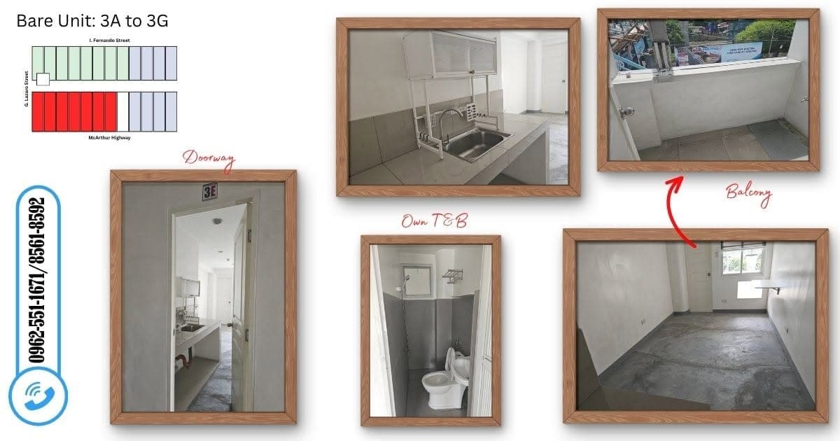 Looking for a small apartment? Or are you a bedspacer? We have available bare units or semi-furnishe... - photo 2