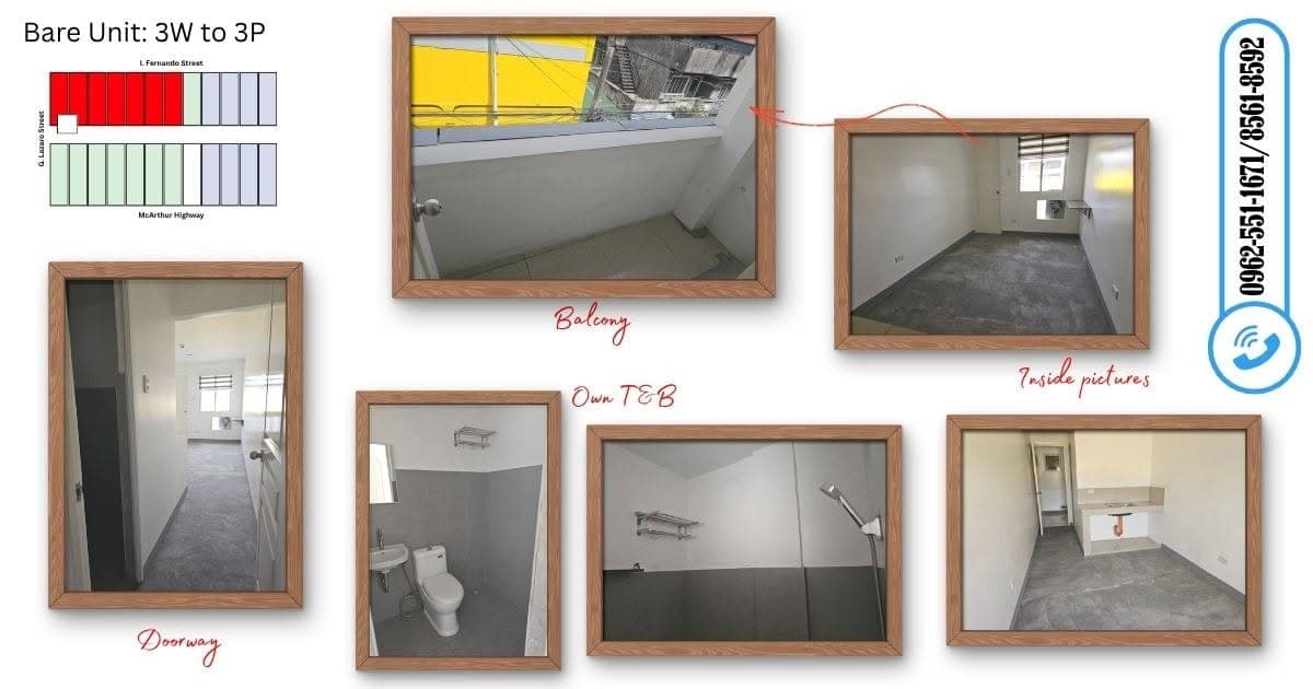 Looking for a small apartment? Or are you a bedspacer? We have available bare units or semi-furnishe... - photo 3