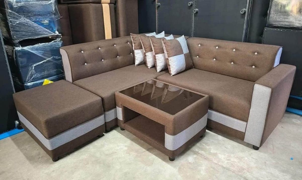 ELEGANT L-SHAPE SOFA FOR LIVING ROOM😍😍😍 - photo 1