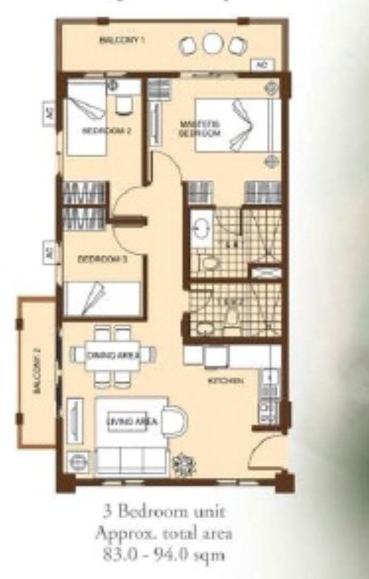 Siena Park Residences 3 Bedroom for SALE OR RENT negotiable - photo 3