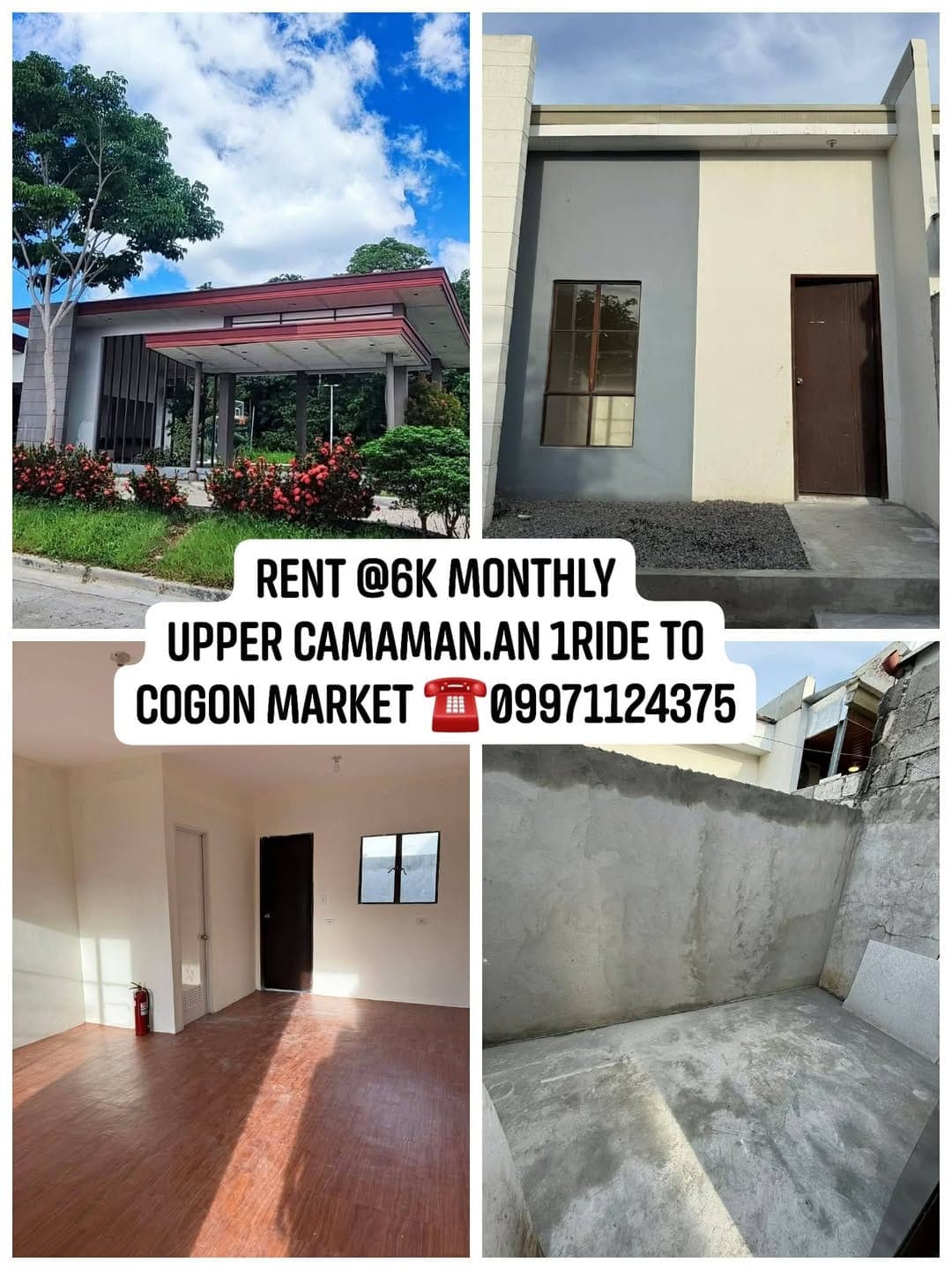 House for Rent @6k Monthly. Upper camaman.an,  1ride only to COGON MARKET. Tawag daritso sa maka una... - photo 1