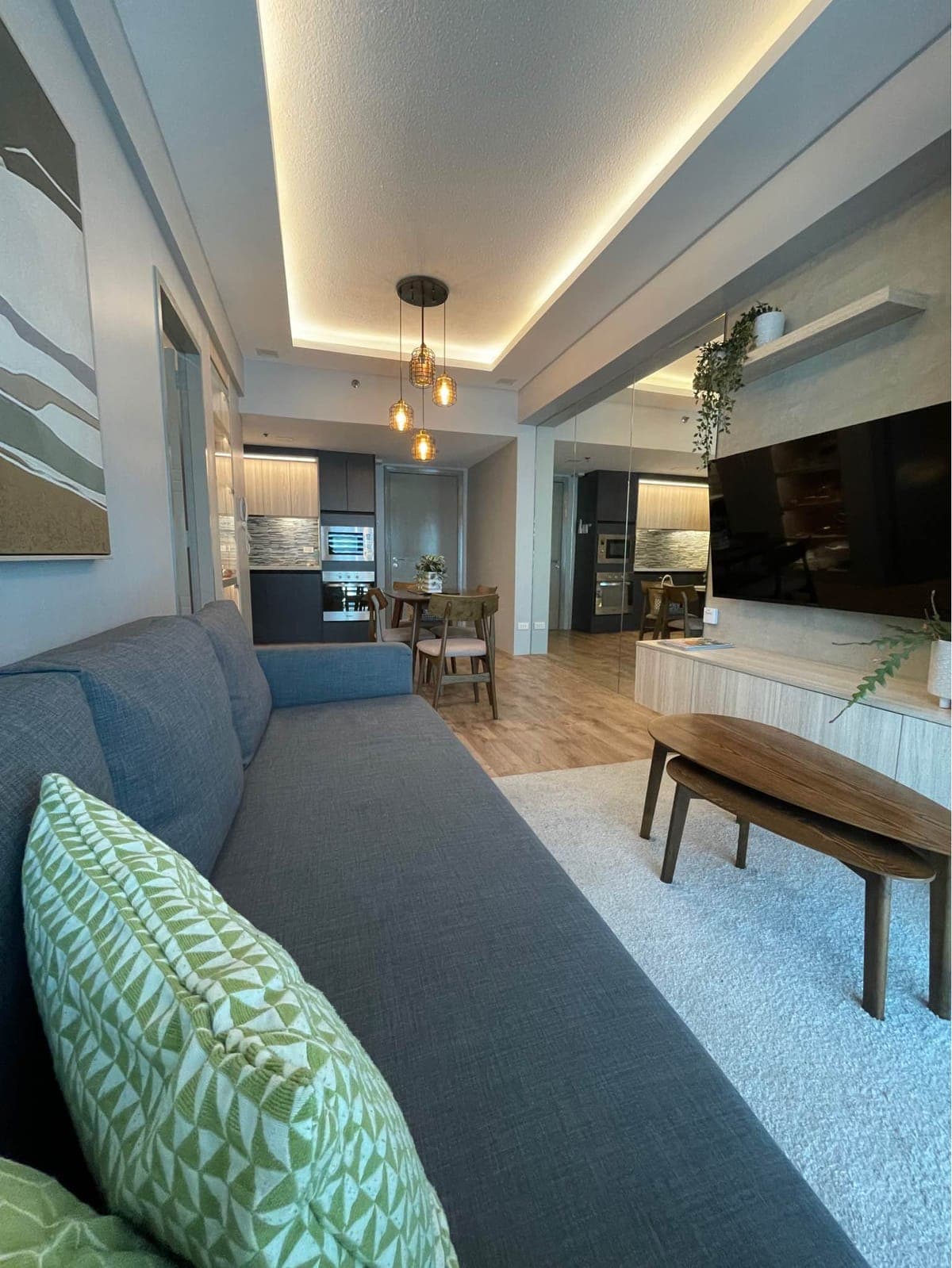 For rent. Fully furnished 1Br condo at Forbeswood Parklane in Burgos Circle, BGC. 46.5sqm ₱55k/month - photo 1