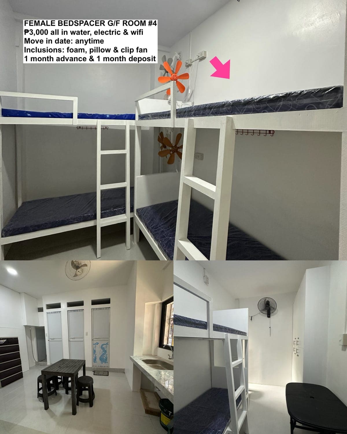 MALE & FEMALE BEDSPACE (newly renovated) - photo 3