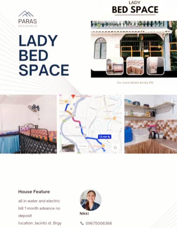 PTPA. Female Bedspace Available 2.5k / Month ALL IN - photo 3