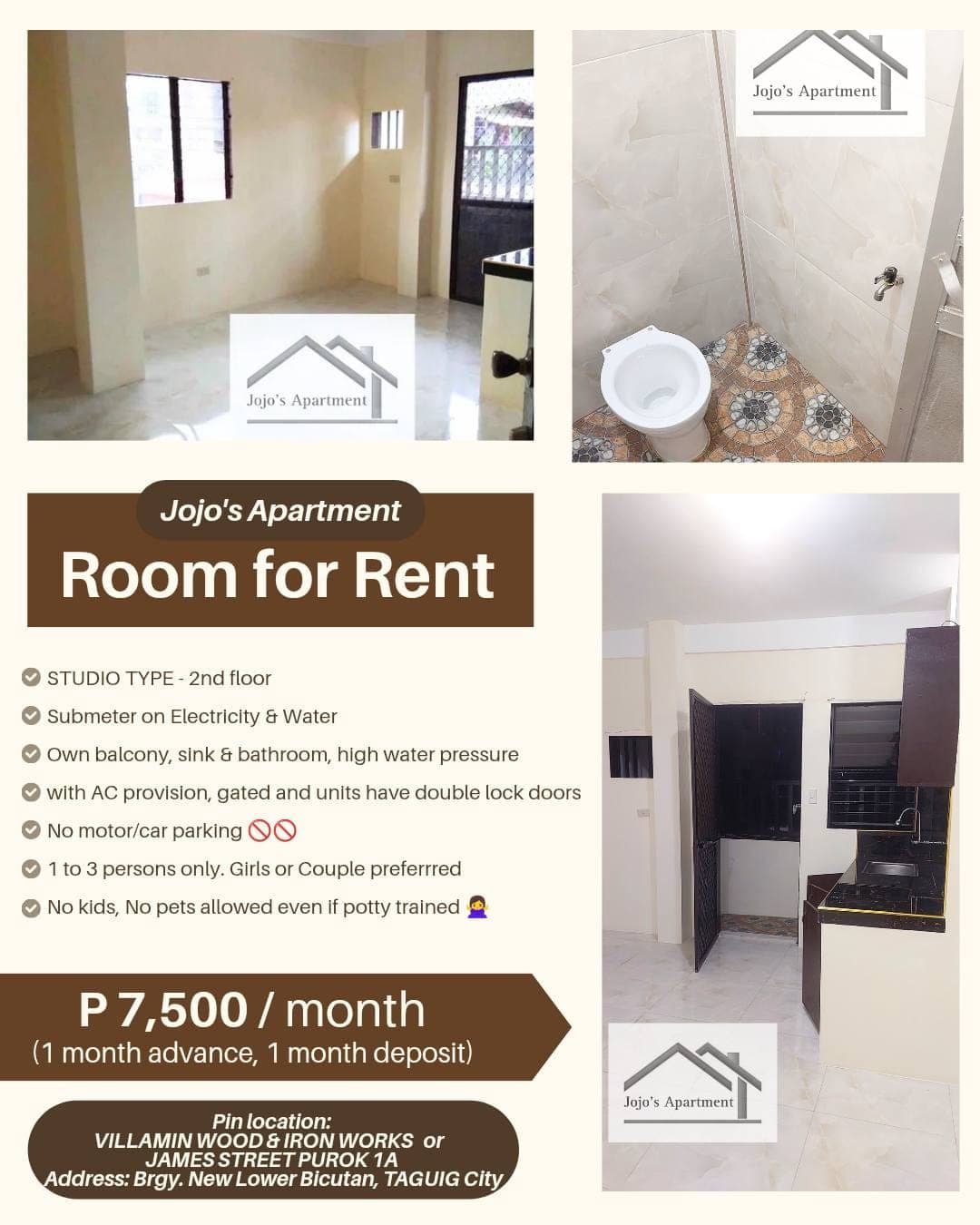 [PTPA] ROOM FOR RENT in Taguig City - photo 5