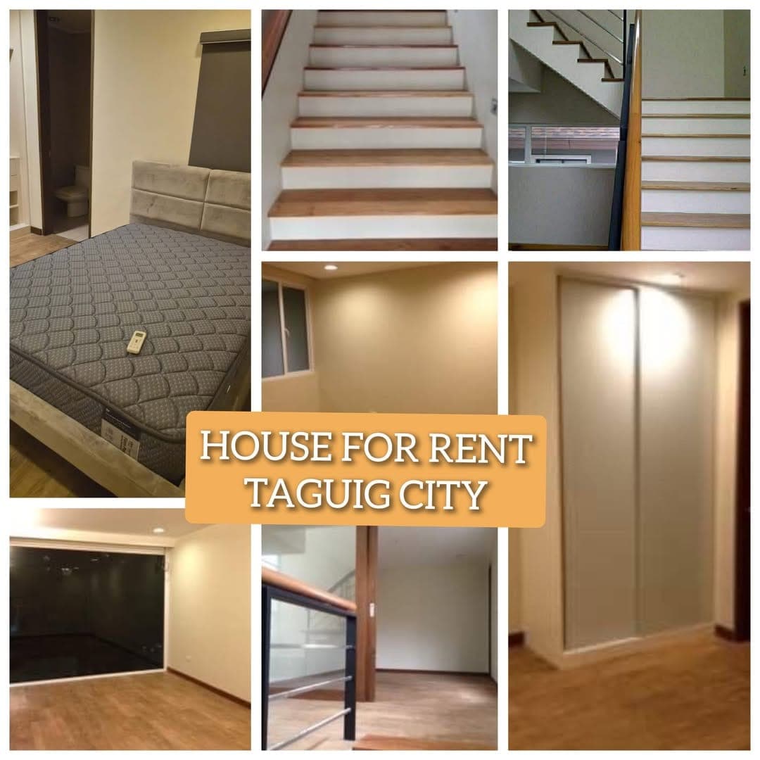 HOUSE FOR RENT IN TAGUIG CITY ‼️📣💯