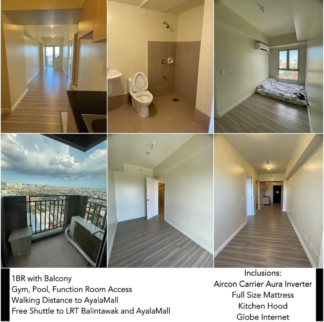 1BR Condo Unit w/ Balcony for Rent in Balintawak QC