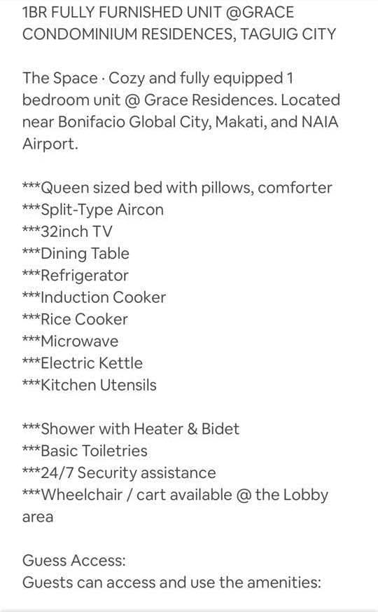 15k fully furnished condo with balcony 25sqm - photo 7