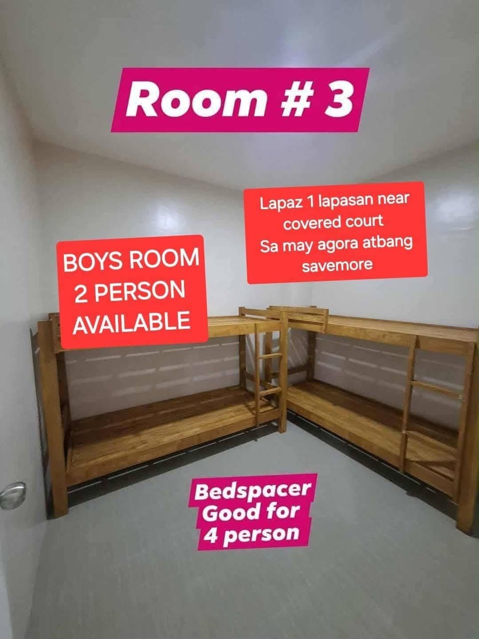Bedspace for rent.. - photo 1