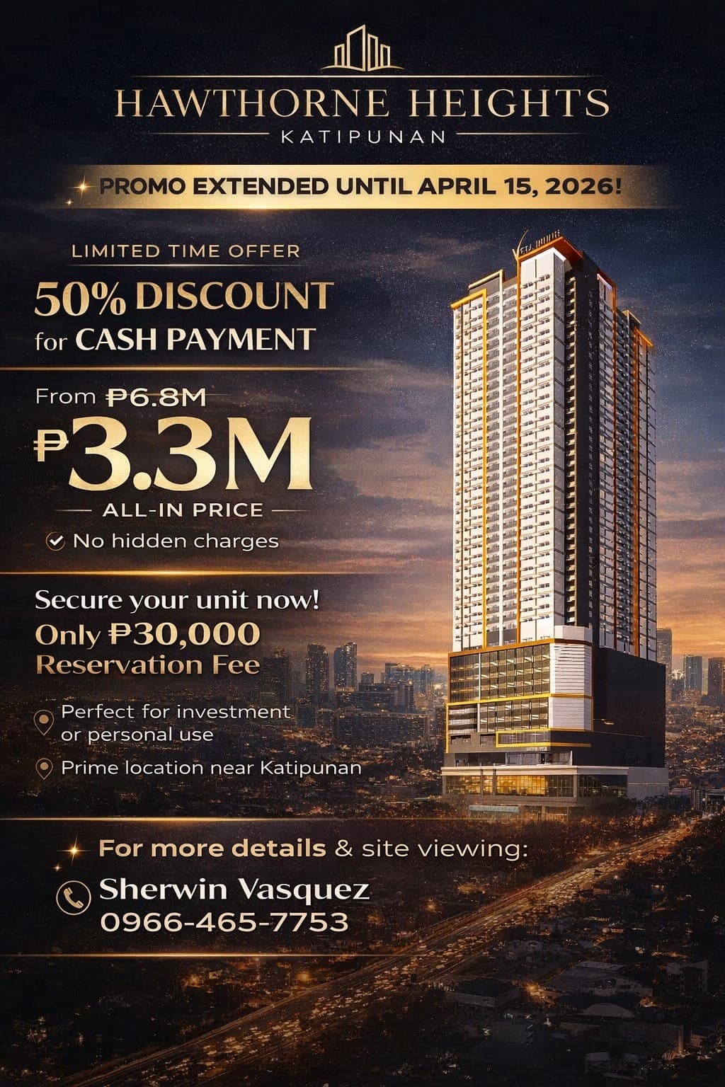 🏙️ HAWTHORNE HEIGHTS – KATIPUNAN - photo 5