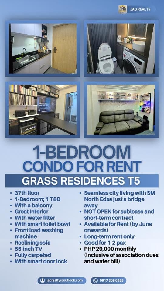 Check out these condos for rent at Jao Realty. Detailed information for each unit is included below! - photo 1