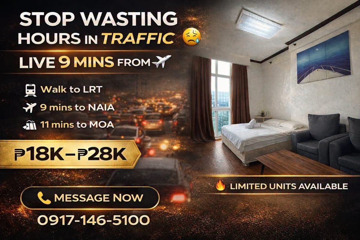 AFFORDABLE STUDIO NEAR MOA 🔥 - photo 1