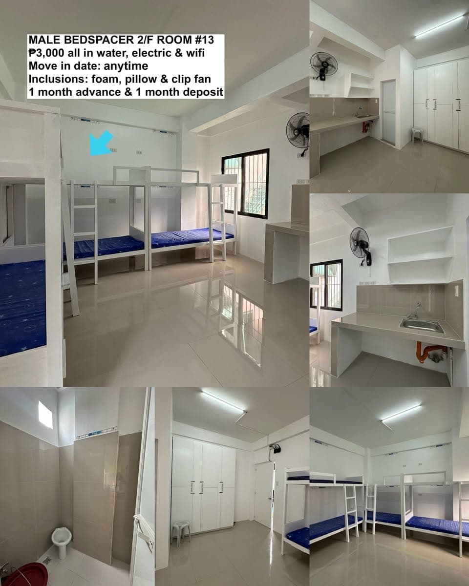 MALE & FEMALE BEDSPACE (newly renovated) - photo 1