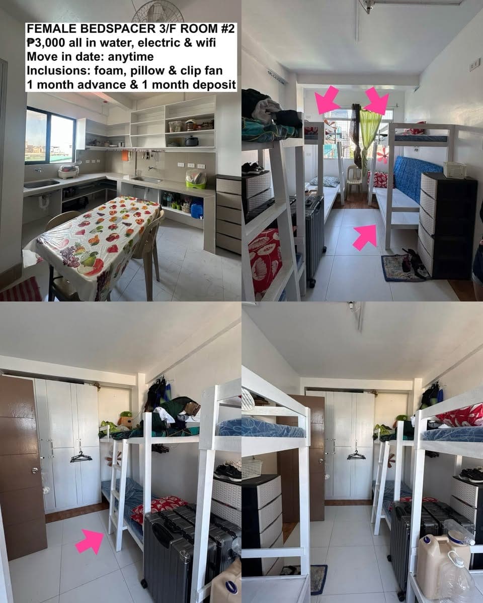 MALE & FEMALE BEDSPACE (newly renovated) - photo 2