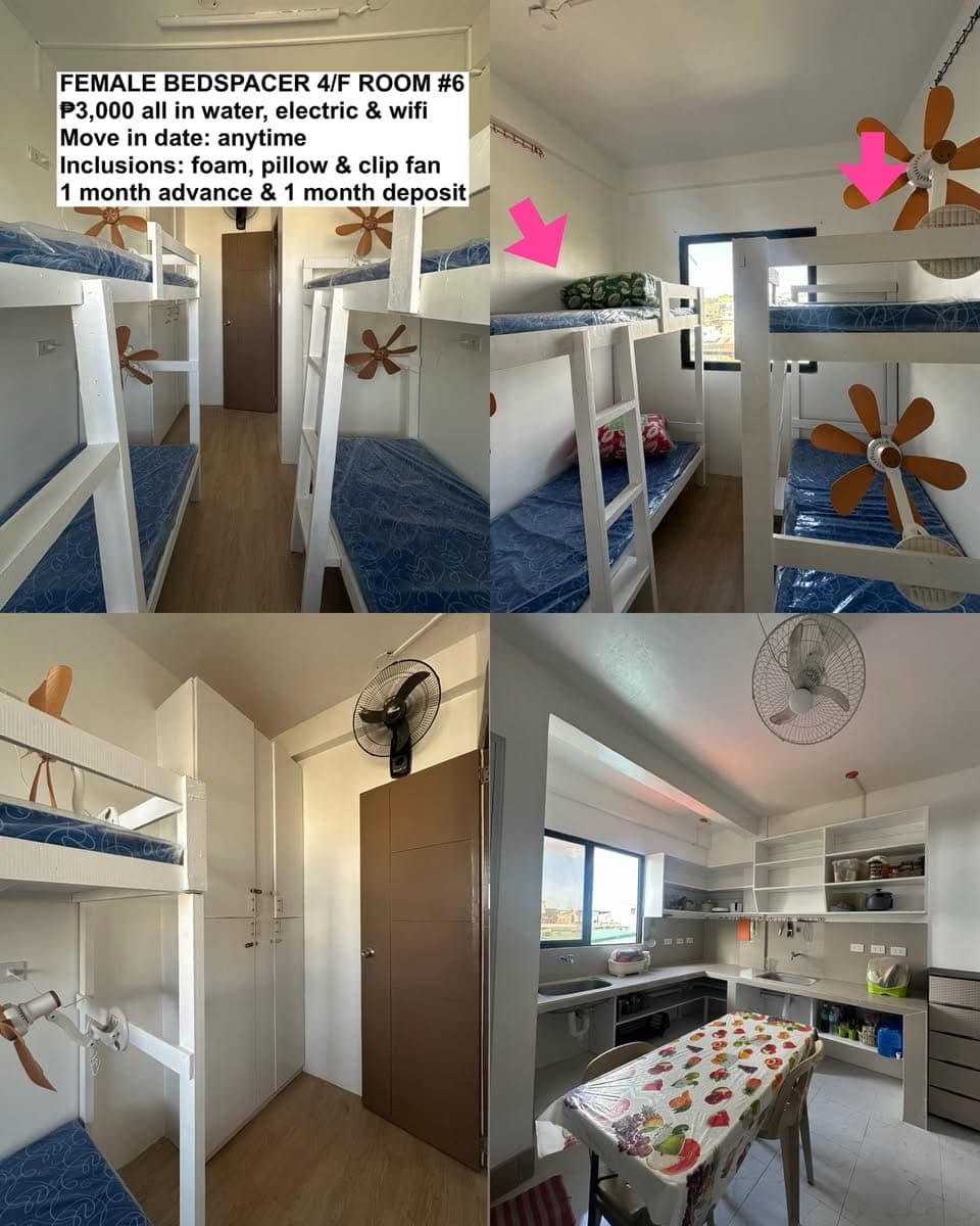 MALE & FEMALE BEDSPACE (newly renovated) - photo 4