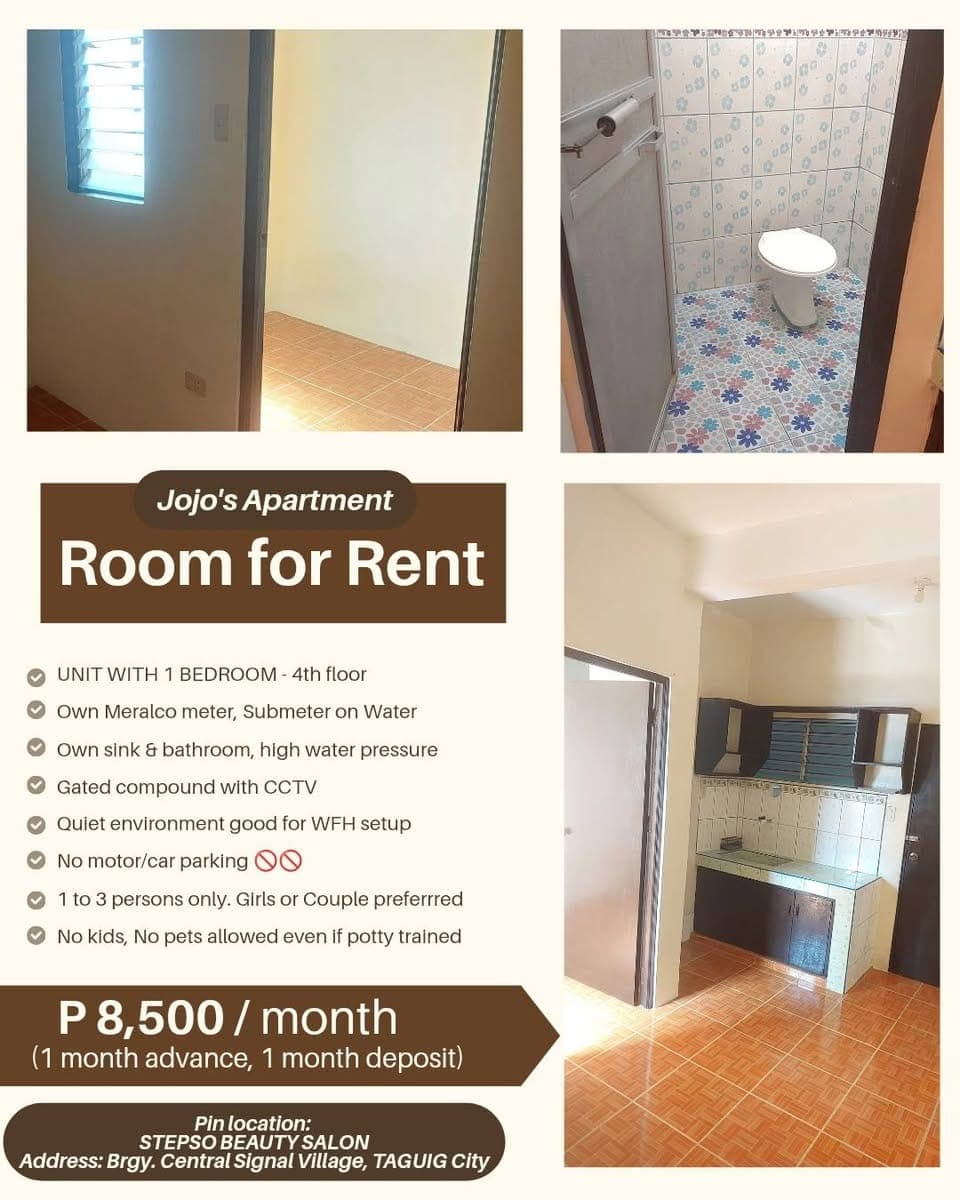 [PTPA] ROOM FOR RENT in Taguig City - photo 3