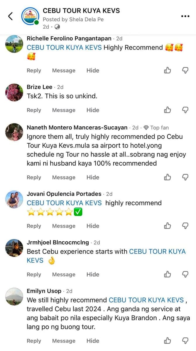 Legit Cebu-Bohol Local Direct Operator Cebu Tour Kuya Kevs - photo 4