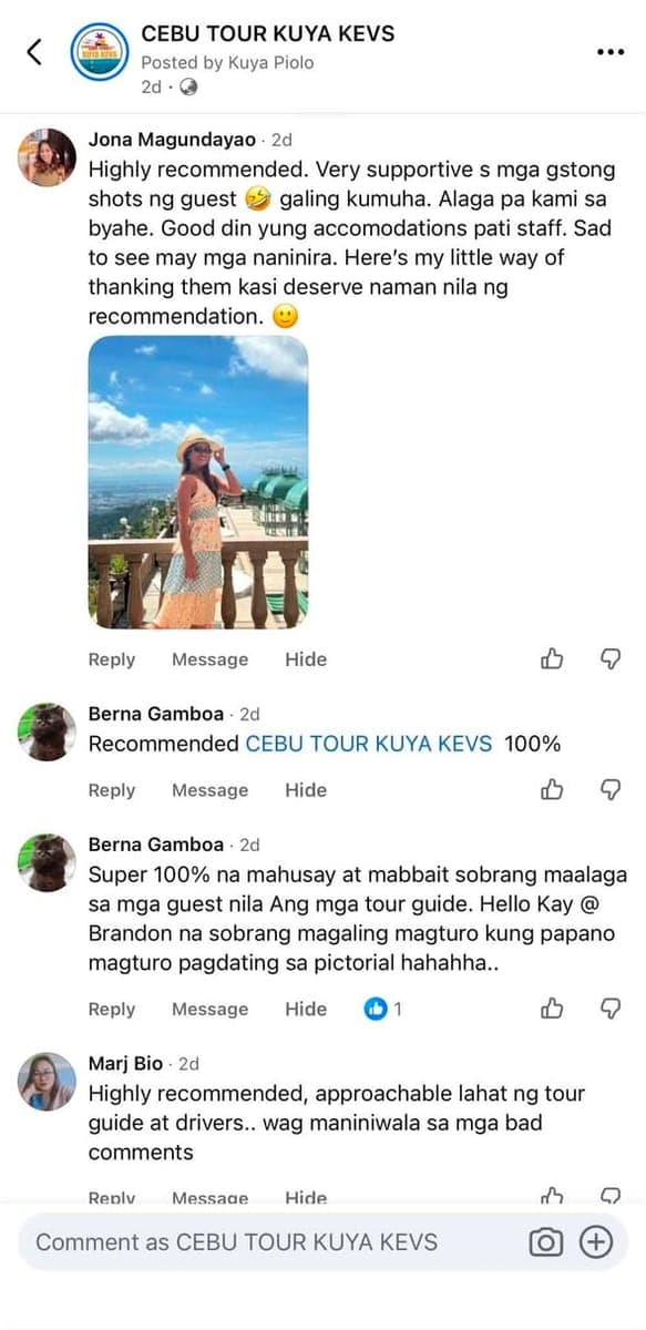 Legit Cebu-Bohol Local Direct Operator Cebu Tour Kuya Kevs - photo 5
