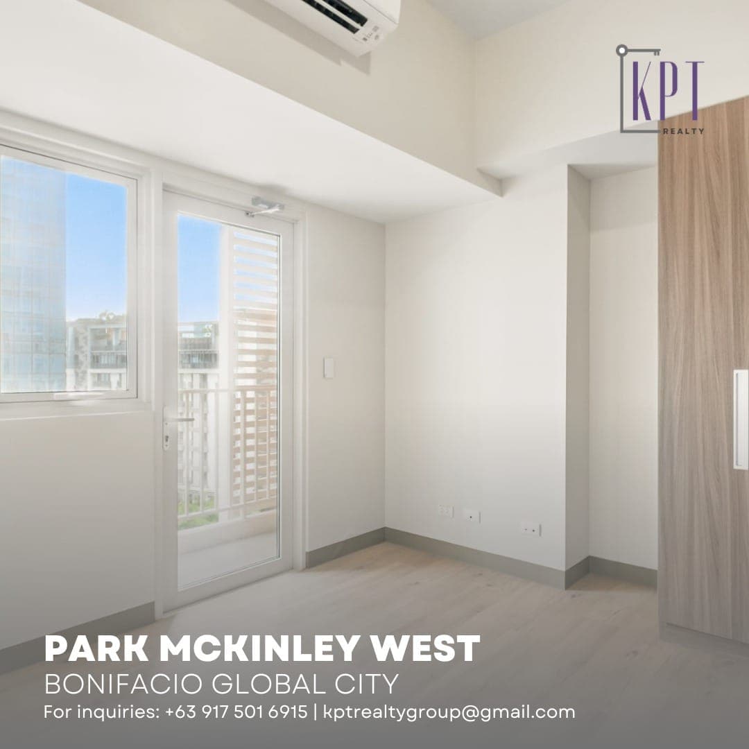 FOR SALE & LEASE: 1BR Unit w/ Balcony at Park Mckinley West, BGC - photo 1