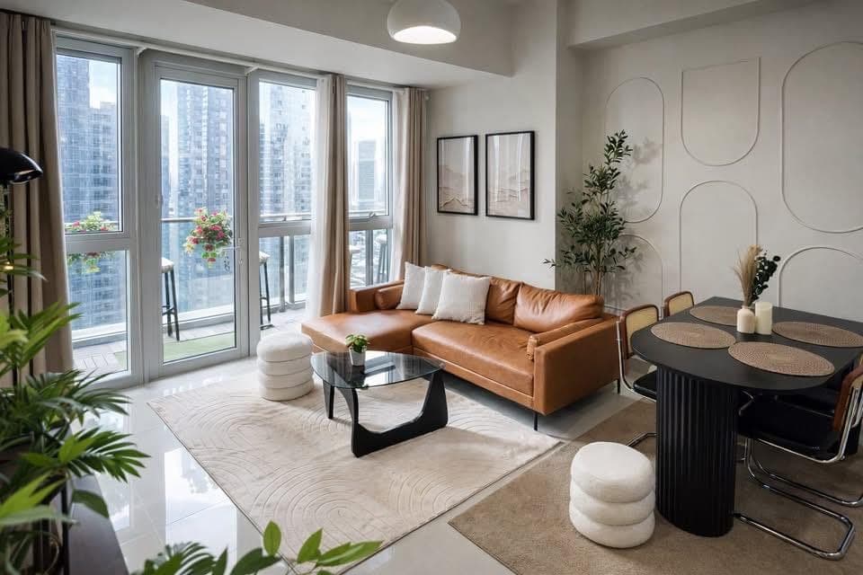 For Lease: 2BR + Maid’s Room | Park Suites Tower 2, Central Uptown BGC - photo 1