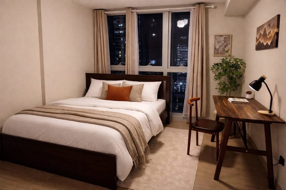 For Lease: 2BR + Maid’s Room | Park Suites Tower 2, Central Uptown BGC - photo 5