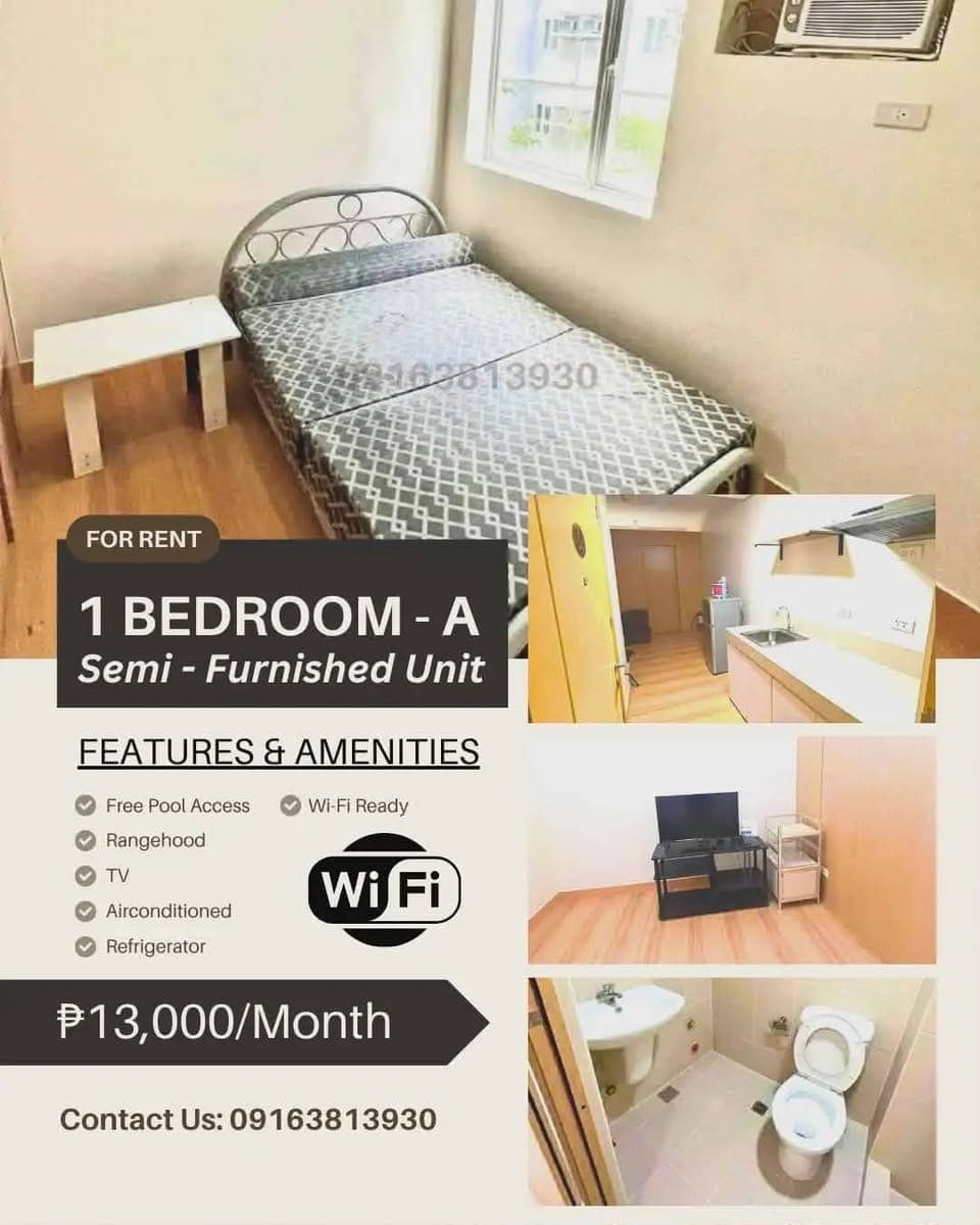 FOR RENT -TREES RESIDENCES STUDIO ,1BR & 2BR - photo 2