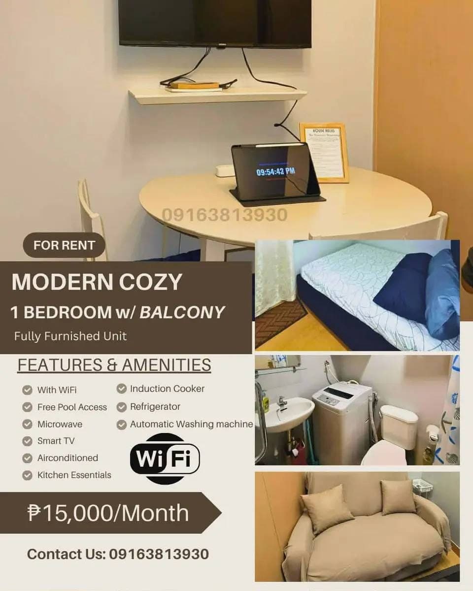 FOR RENT -TREES RESIDENCES STUDIO ,1BR & 2BR - photo 5