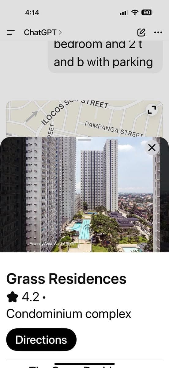 For Rent: Fully Furnished 2-Bedroom Condo with Parking at Grass Residences - photo 3