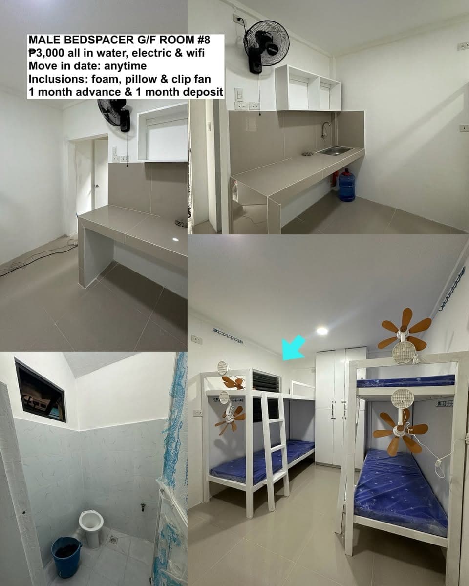 MALE & FEMALE BEDSPACE (newly renovated) - photo 2