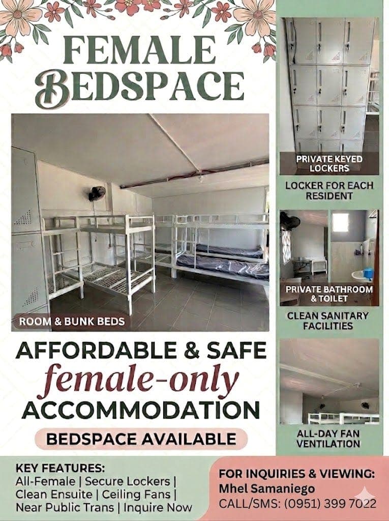 📍 Available Female Bedspace for Rent 🛏️✨ - photo 5
