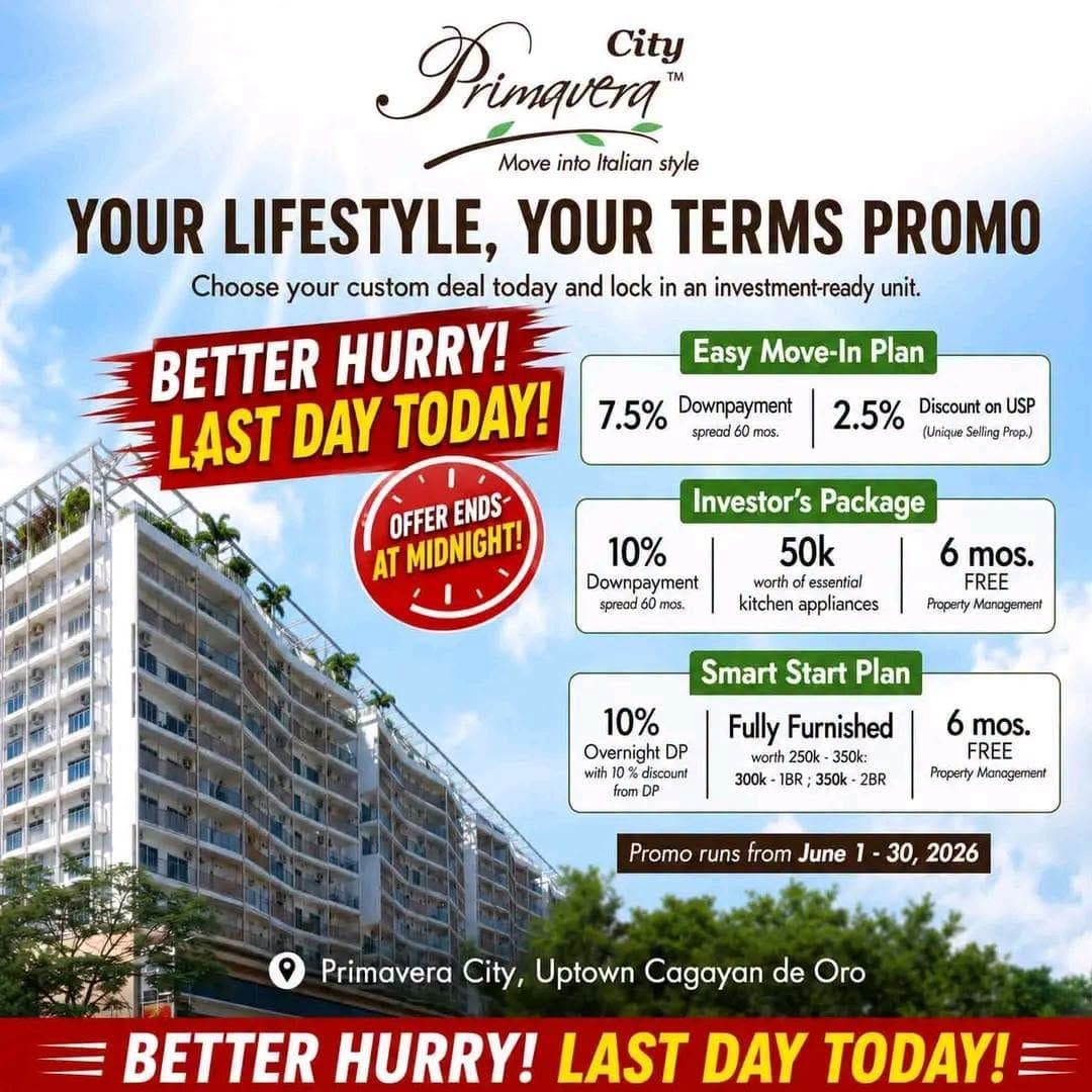 💎🏙️ Primavera City Uptown — Wealth begins where property value moves. And the smartest move? Getti... - photo 1