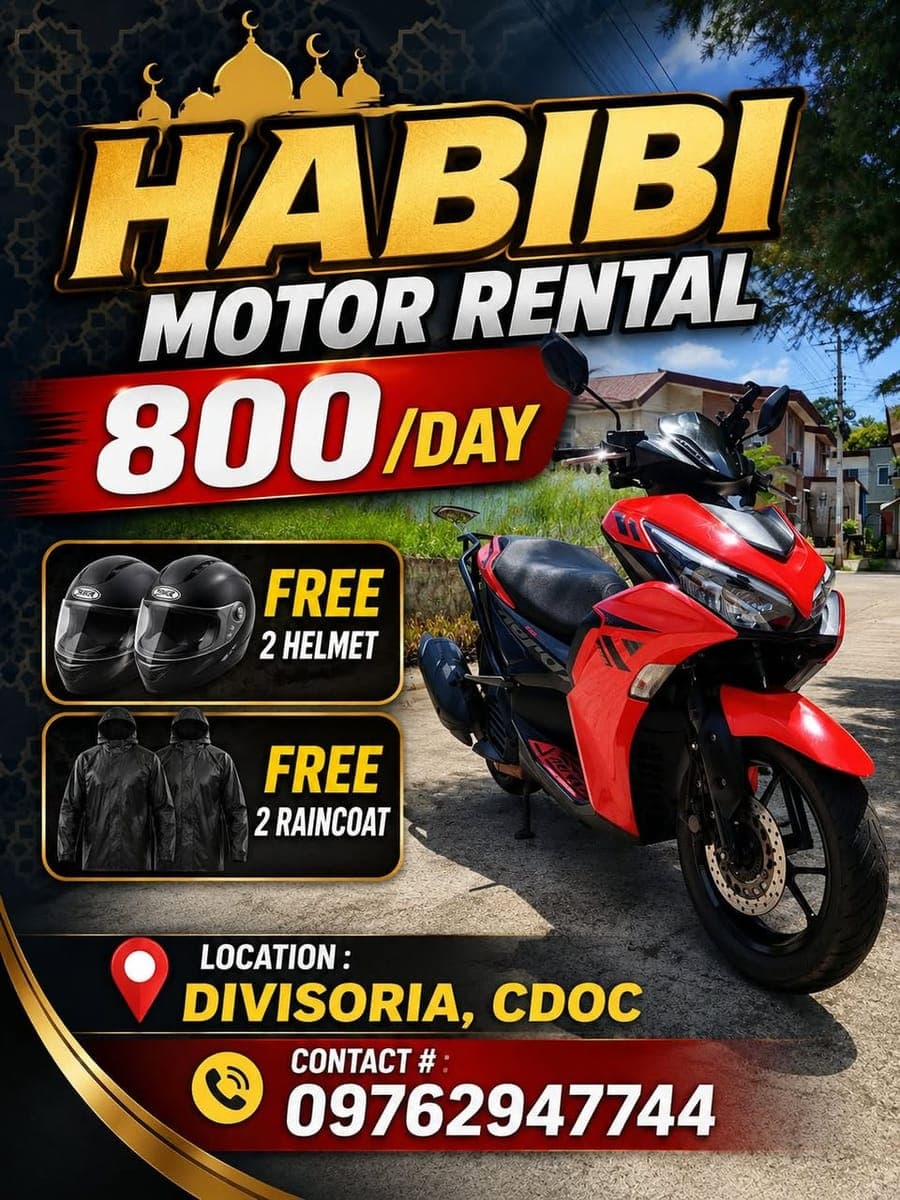 AVAILABLE NOW FOR RENT mga Boss/Madam🛵🛵 - photo 1