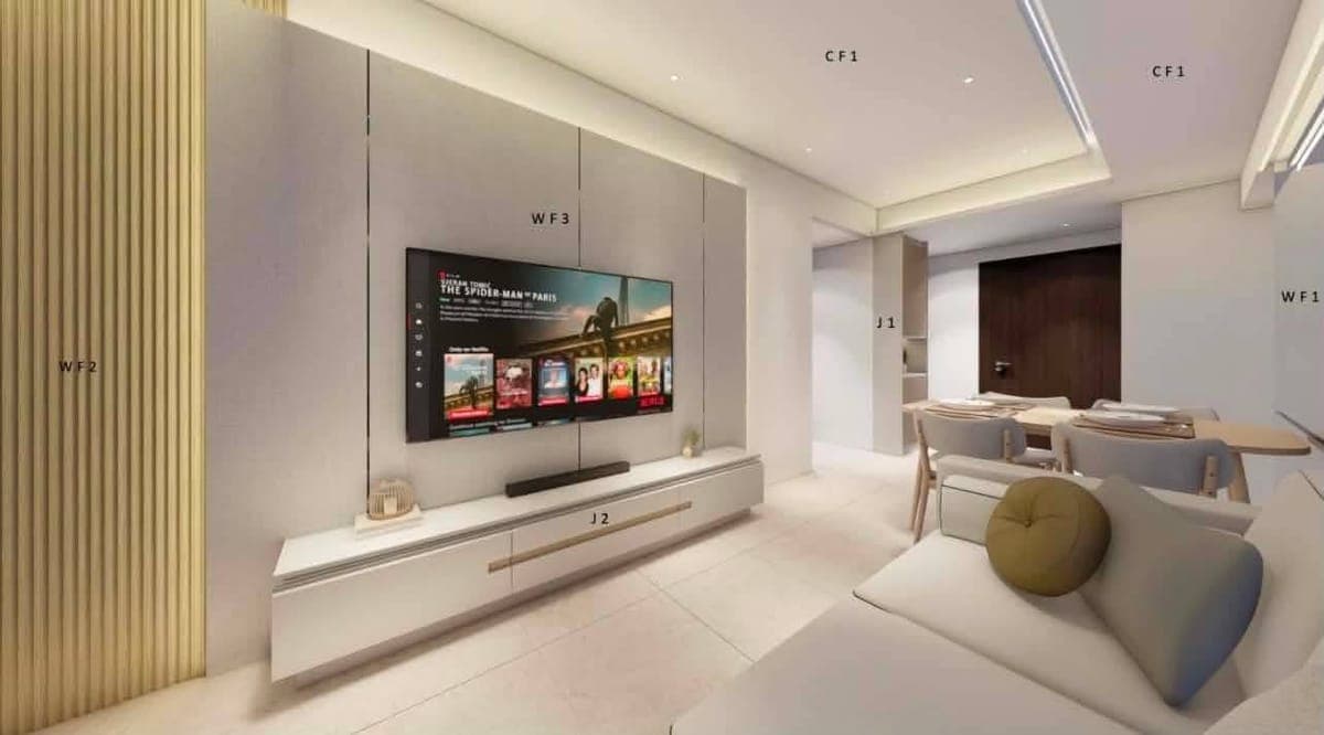 FOR RENT: Uptown Arts Residences Executive 1-bedroom Condo Unit - photo 1