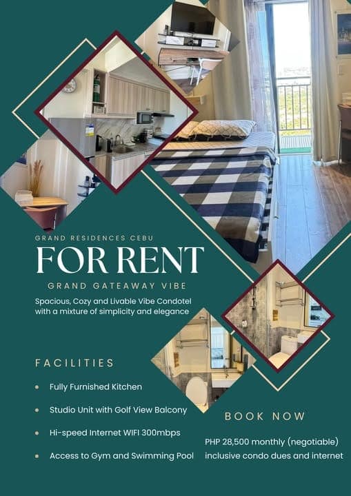 Studio Unit with Balcony